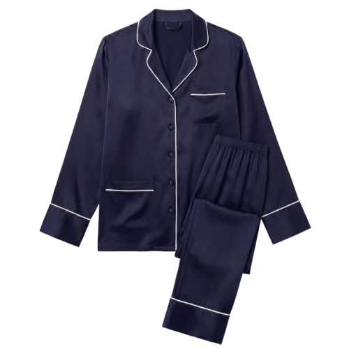 Two-Piece-Women-Pajama-Set-Blue-Lake-Mulberry-Silk-22-Momme