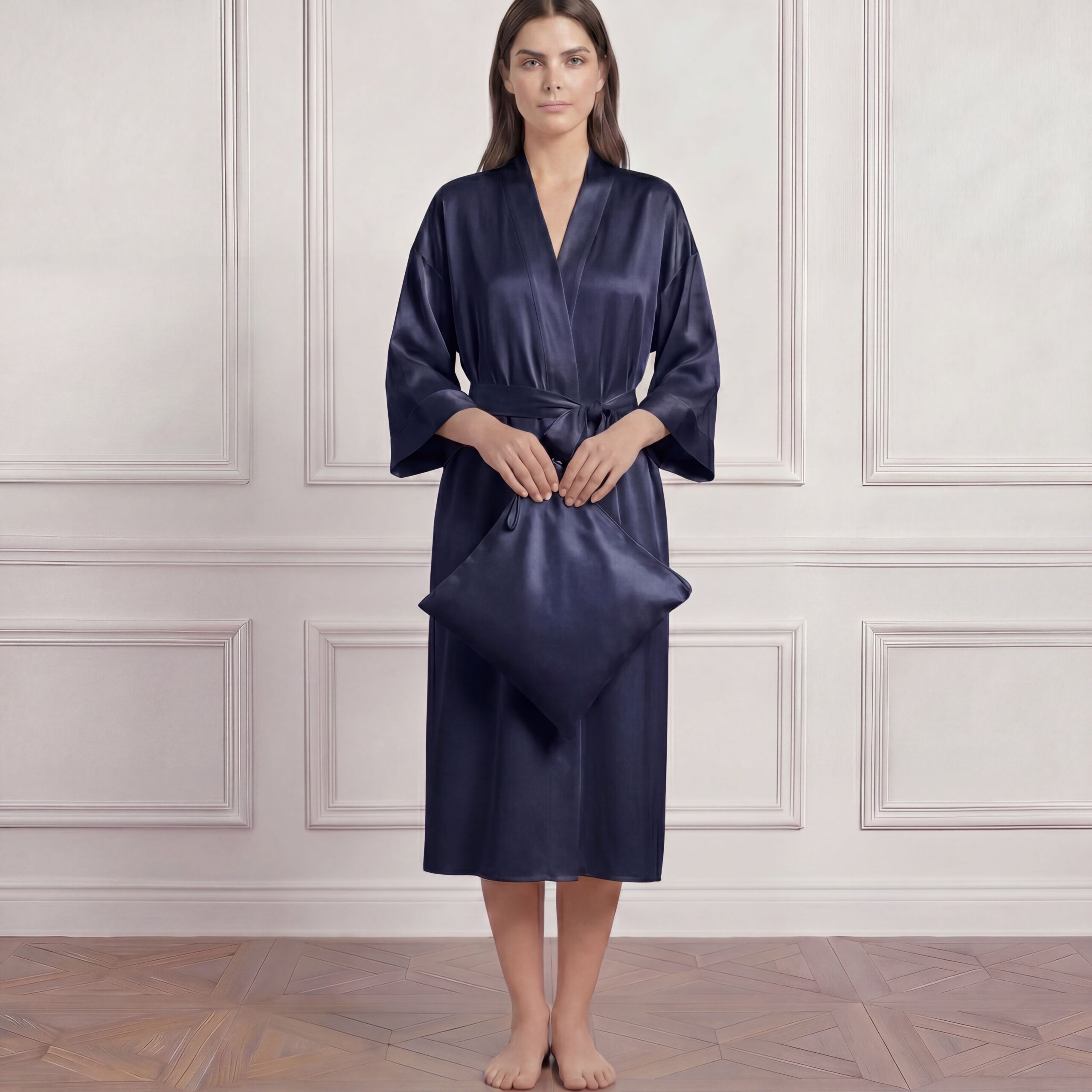 Silk-blue-lake-robe-long-mulberry-silk-melegim