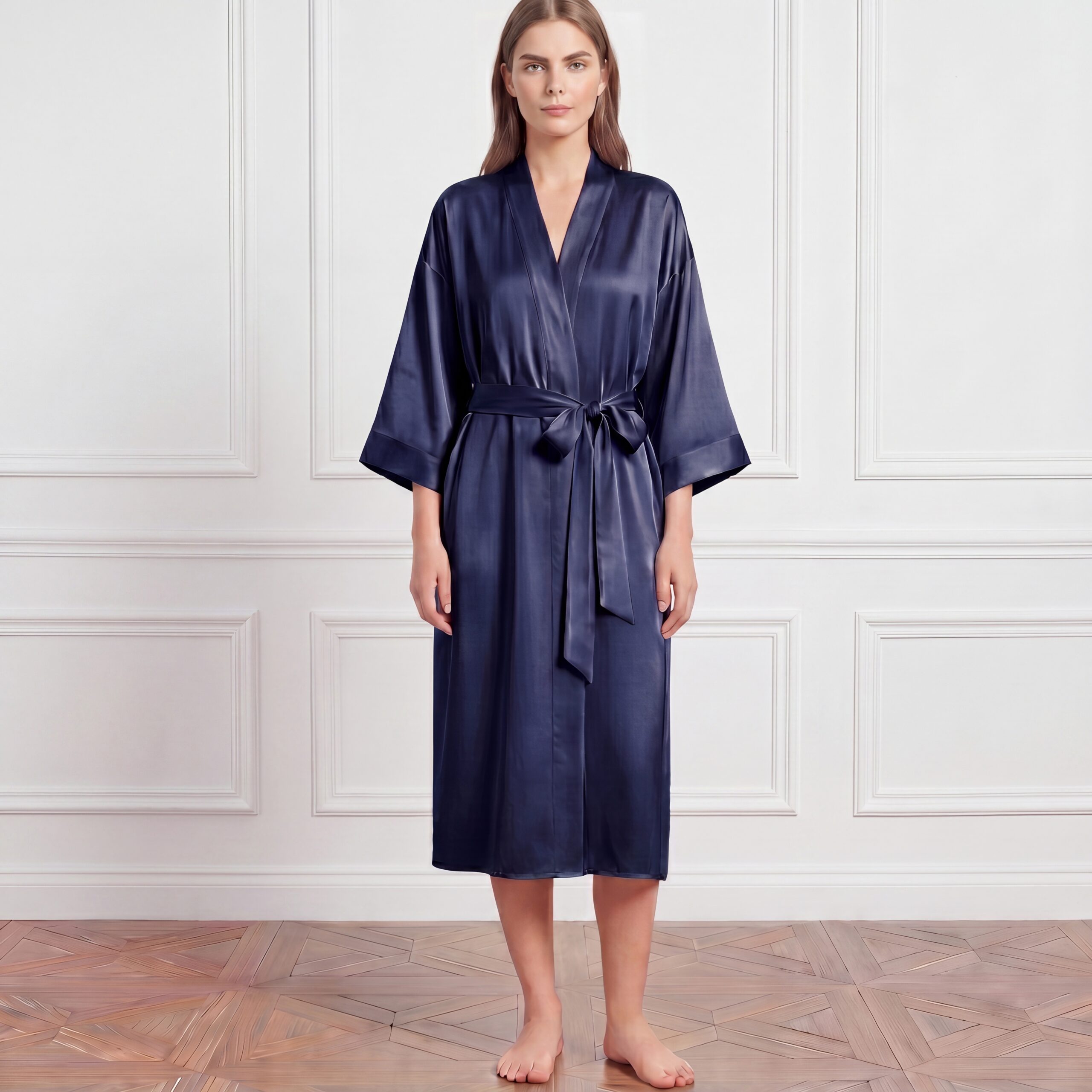 Silk-blue-lake-robe-long-mulberry-silk-melegim