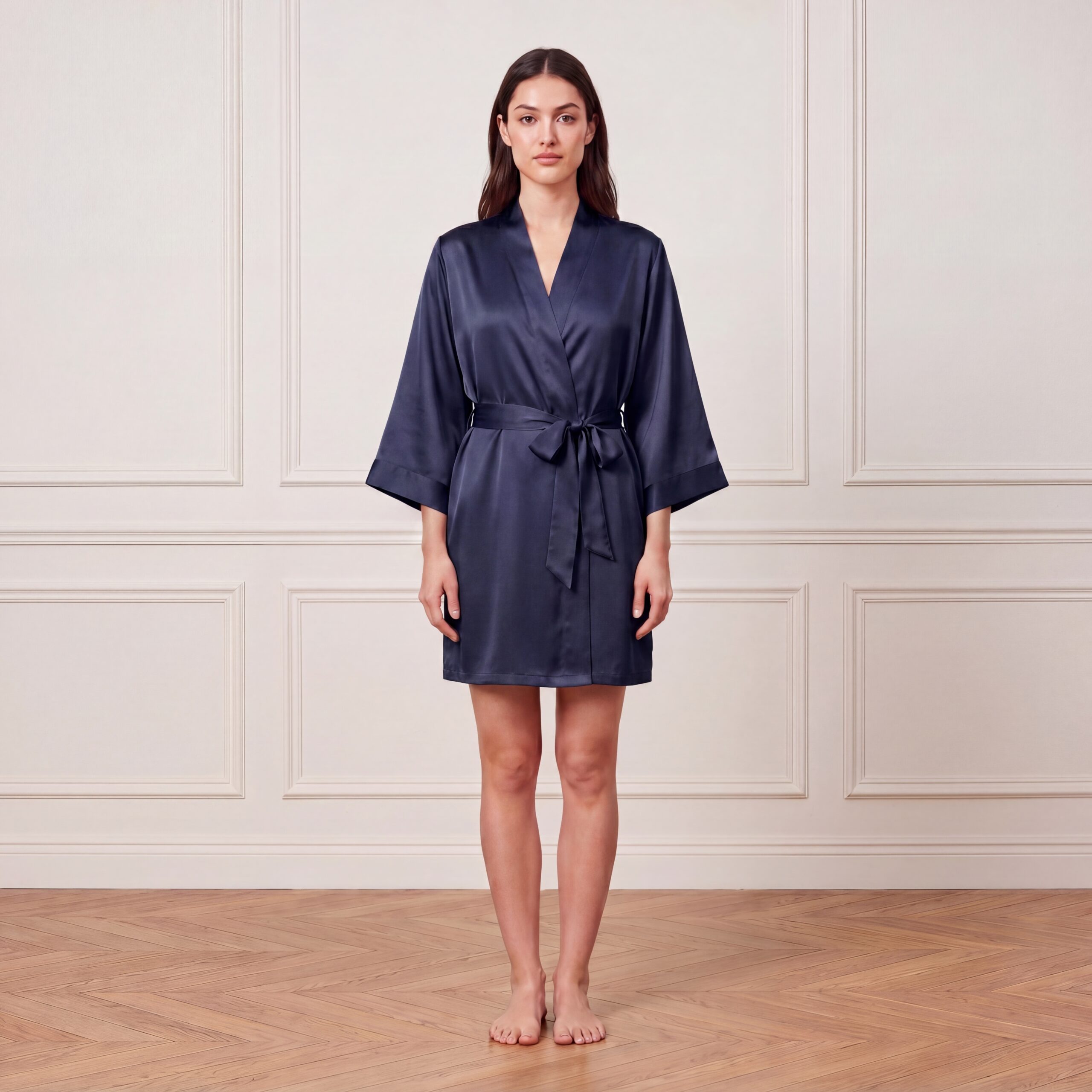 Silk-blue-lake-robe-short-mulberry-silk-melegim