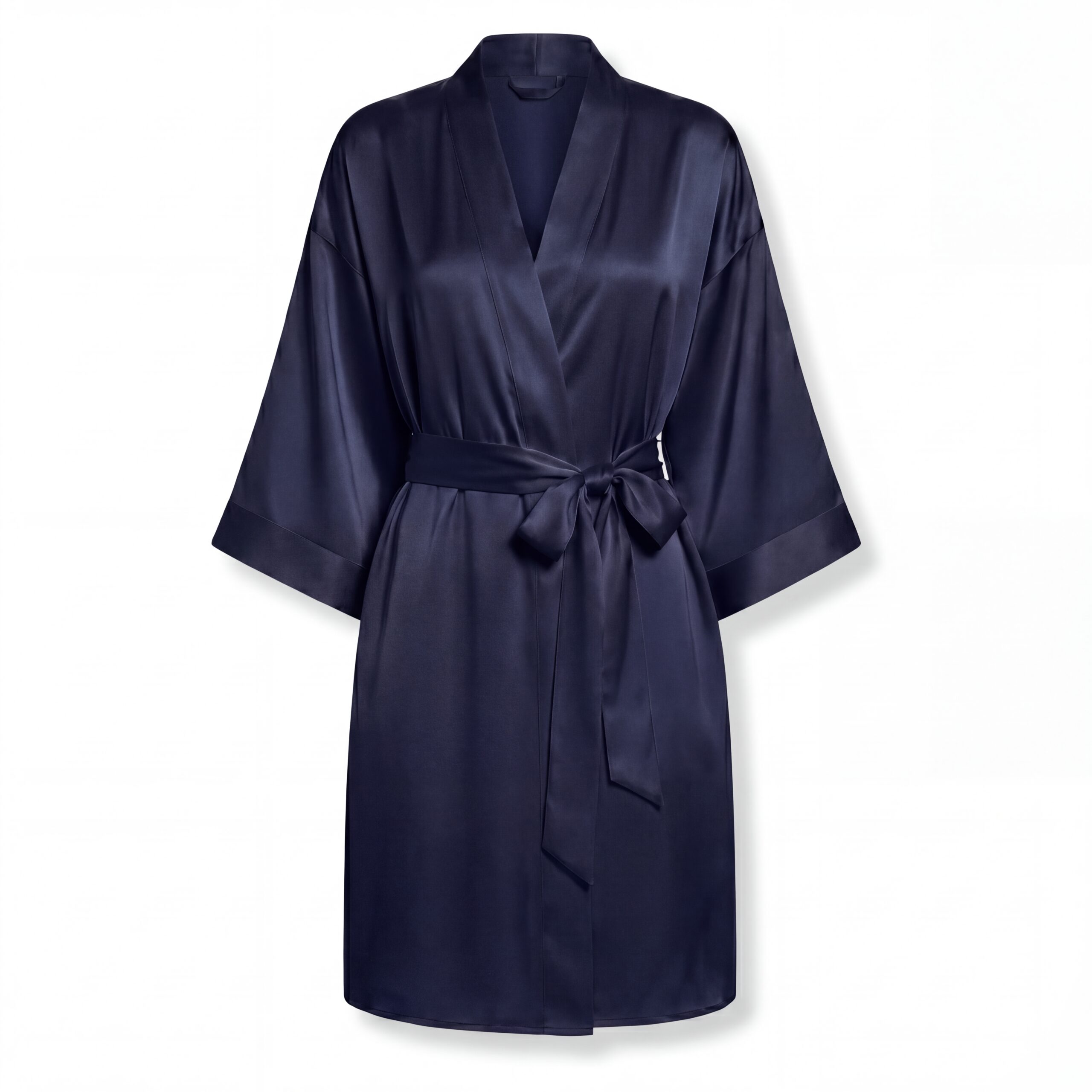 Silk-blue-lake-robe-short-mulberry-silk-melegim