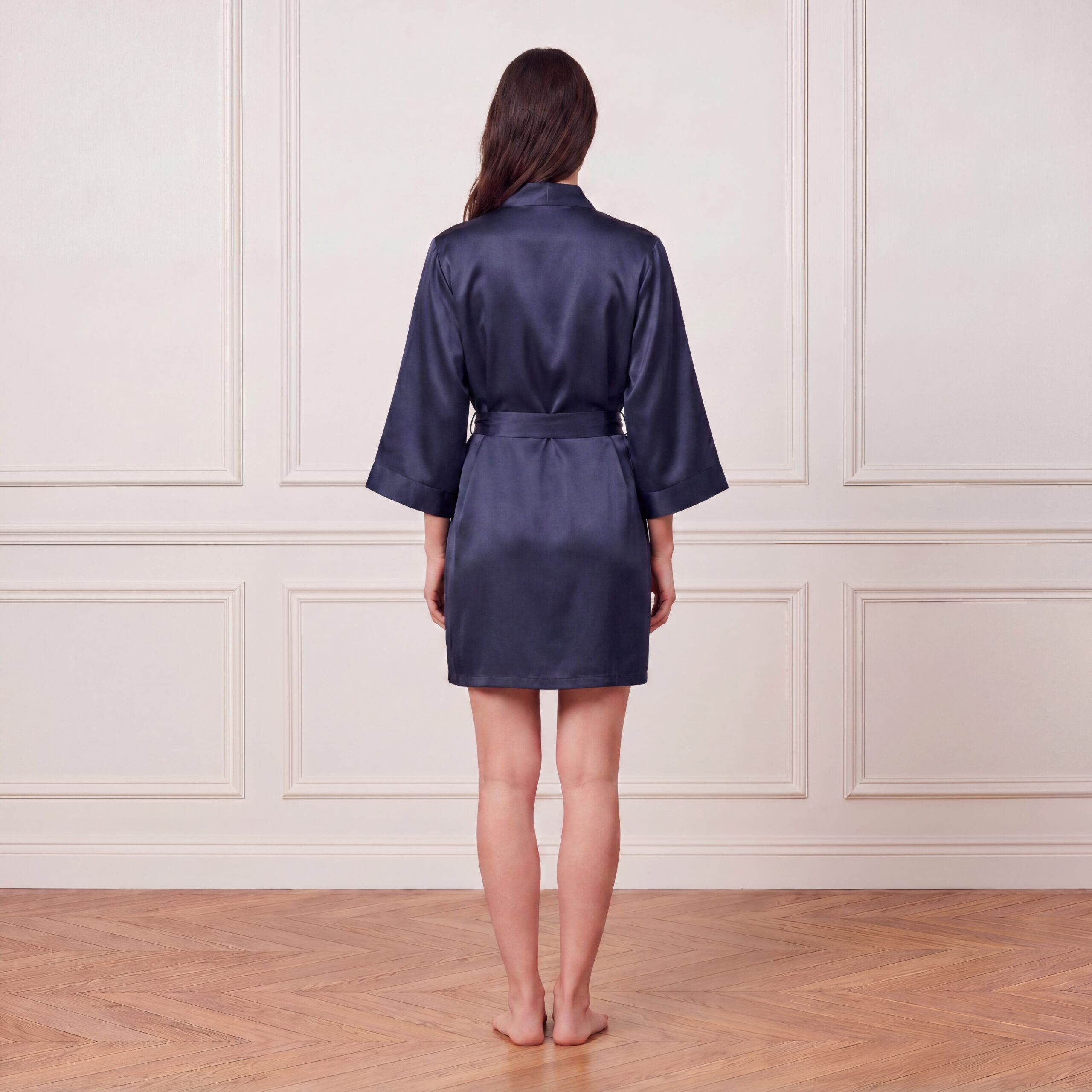 Silk-blue-lake-robe-short-mulberry-silk-melegim