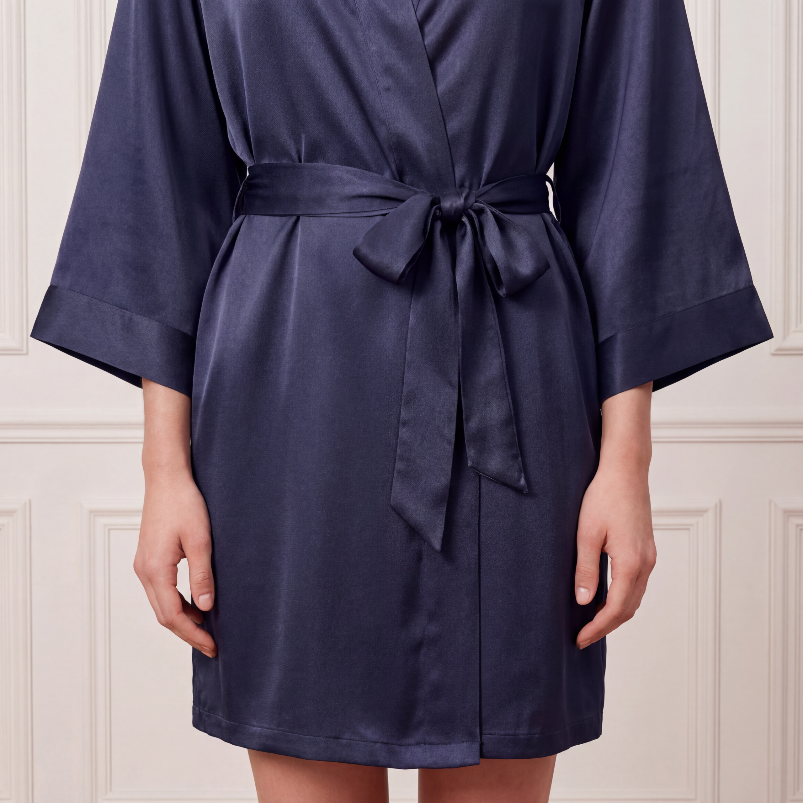 Silk-blue-lake-robe-short-mulberry-silk-melegim