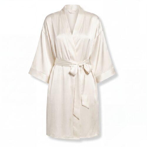 Silk-ivory-robe-short-mulberry-silk-melegim